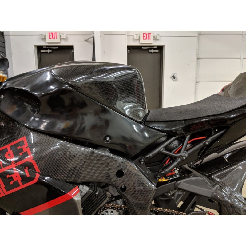 カーボンフレーム SE Moto 2011-21 Kawasaki ZX-10R / ZX-10RR Tank Shroud / Cover